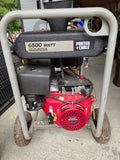 Porter Cable 6500Watt Electric Generator w/Honda Gas Engine