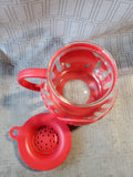 Glass and Plastic Microwave Popcorn Popper