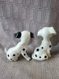 Pair of Walt Disney Productions Ceramic Lenny and Penny Dalmation Figurine