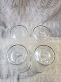 (A) Lot of 4 Clear Tervis Double Walled Tumblers (2 AVAILABLE PRICED INDIVIDUALLY AT $15 EACH)