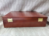 Wooden Stash Tea Caddy