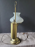 Vintage Electric Brass Student Lamp WORKS