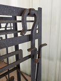 Heavyweight Metal Fireplace Utencil/Wood Holder