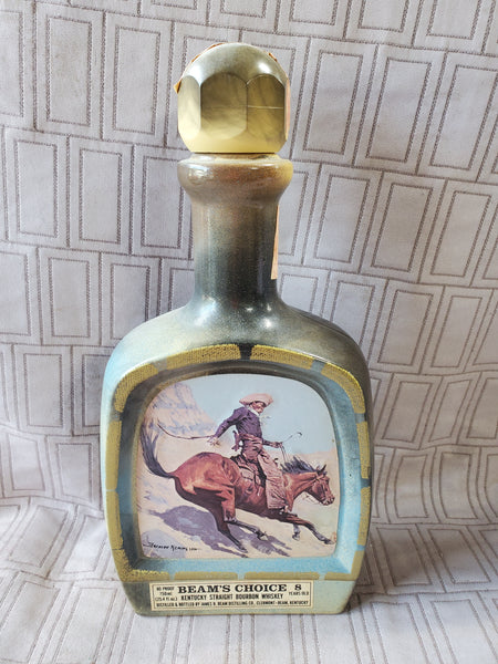 (A) Jim Bean's Frederick Remington Bottle
