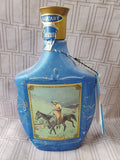 (D) Jim Bean's Frederick Remington "On the Trail" Bottle