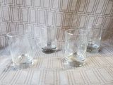 Set of 4 Clear Glass Shot Glasses (2 SETS AVAILABLE PRICED INDIVIDUALLY AT $10 EACH)