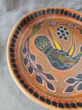 Hand Painted Terracotta Decorative Plate