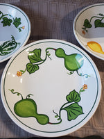 Set of 4 Williams-Sonoma "Les Gourds" Pasta Bowls