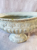 Resin Double Handle Pedestal Vase
