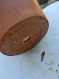 Traditional Terracotta Planter (two available, priced separately)