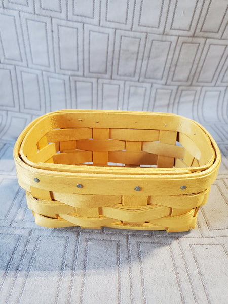 Longaberger Basket Notepad Basket