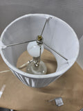 Small Glass and Lucite Lamp