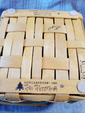 Longaberger 2000 Tree Trimming Basket