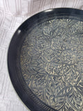 Etched Brass Decorative Plate