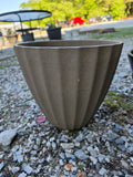 Two Plastic Planter Pots