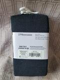 Pair of Room Essentials Black Jersey Standard Size Pillowcases UNUSED