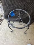 Heavyweight Black Metal Plant Stand