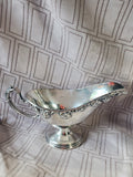 (B) Pair of Silverplate Gravy Boats