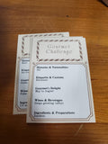 Gourmet Challenge Trivia Game