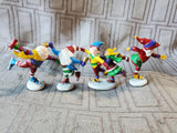 Department 56 North Pole Series "Elves on Ice" Set of 4 Figurine Set (2 SETS AVAILABLE PRICED INDIVIDUALLY AT $10 EACH)