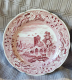 Pair of Spode Archive Collection Traditions Series Transferware Wall Hanging Plates