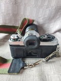Canon AE-1 Camera with 2 Lenses UNTESTED