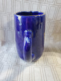 Seagram's VO Imported Canadian Whiskey Cobalt Blue Pitcher