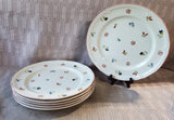 Set of 6 Villeroy & Boch "Petite Fleur" Dinner Plates