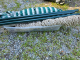 Rope Hammock w/Frame and Removable Cover/Pillows
