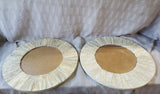 Set of 4 Pier 1 Charger Plates