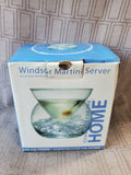 Clear Glass Windsor Martini Server
