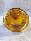 Amber Glass Oil Lamp