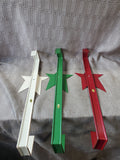 Lot of 3 Metal Door Hooks