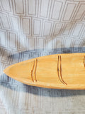Wooden Painted Carrot Decorative Tray