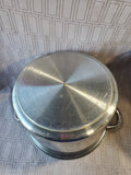 Stainless Steel Stock Pot with Steamer Insert