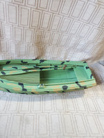 Camouflage Model Boat with Display