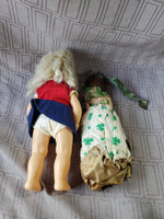 Pair of Small Dolls