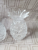 Shannon Crystal Pineapple Salt and Pepper Shaker Set (2 SETS AVAILABLE PRICED INDIVIDUALLY AT $12 EACH)