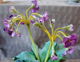 Faux Purple Floral Arrangement
