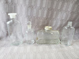Lot of Vintage Glass Bottles