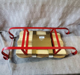 Pier 1 Wooden Sleigh Serving Board UNUSED