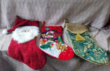Lot of Christmas Stockings