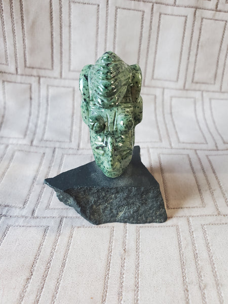 Small Carved Stone Paperweight