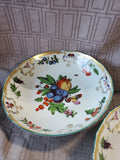Set of 4 Mottahedeh Colonial Williamsburg Restoration "Duke of Gloucester" Coupe Cereal Bowls