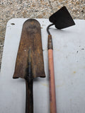 Trenching Shovel and Hoe