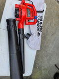 Black & Decker Vac n' Mulch Corded Blower/Vacuum w/Attachments