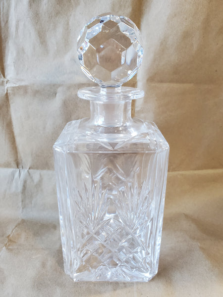 Royal Doulton Crystal Whiskey Decanter