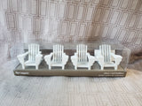 Set of 4 Pier 1 Imports Adirondack Chair Place Card Holders UNOPENED