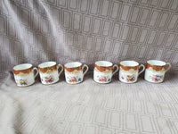 12 Piece Hammersley & Co. Demitasse and Saucer Sets