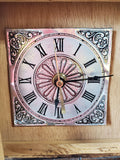 Vintage Wooden Mantle Clock DOES NOT APPEAR TO BE WORKING